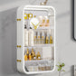SOGA 3 Tier Cosmetic Storage Organizer White Makeup Perfume Skincare Display Stand