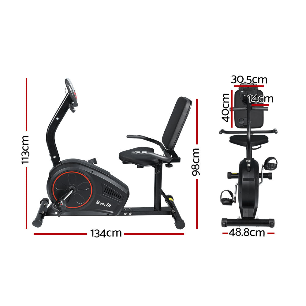 Indoor Cycling Home Gym Cardio Bike with 8 Resistance Levels