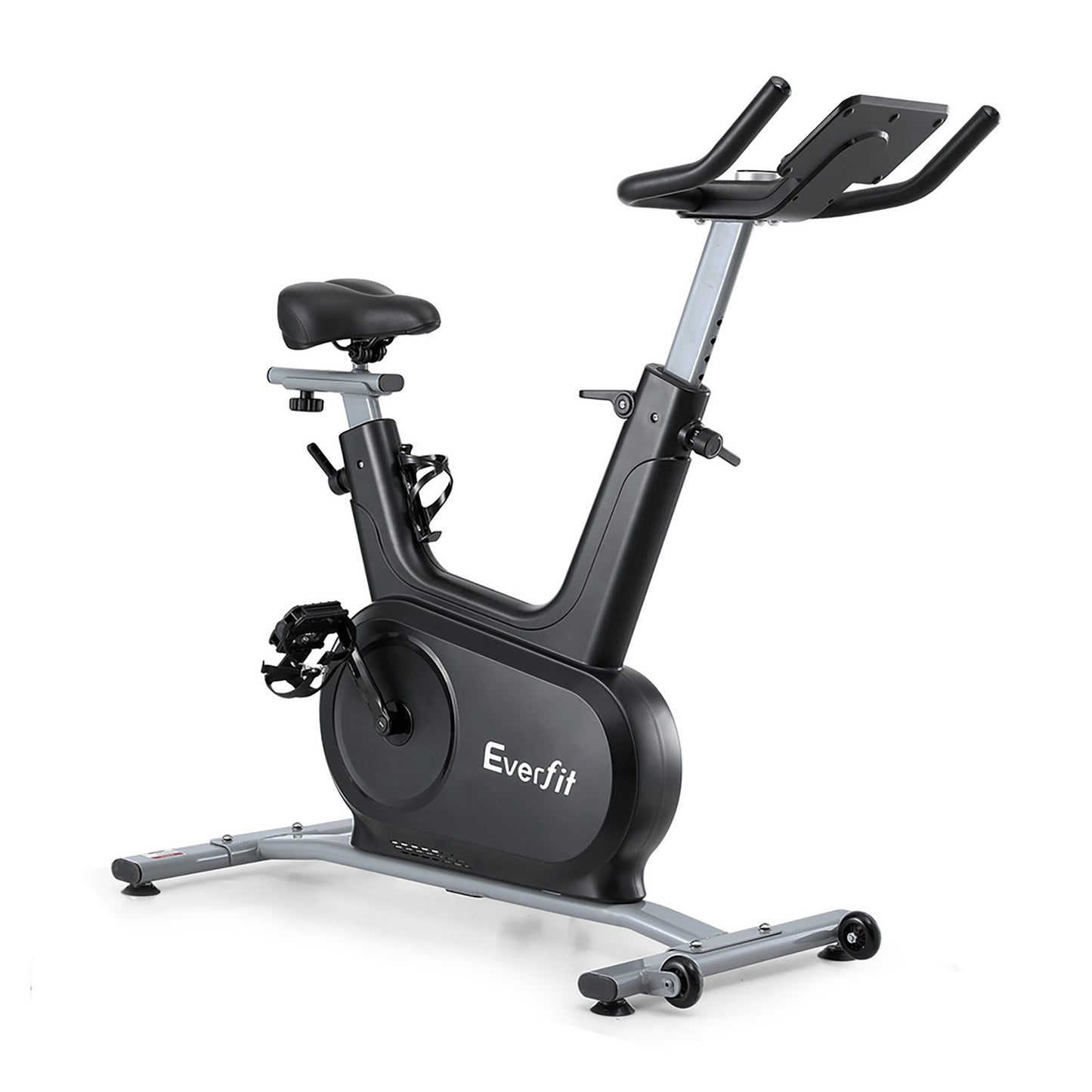 Everfit Exercise Bike Spin Bike Electromagnetic Smart Home Fitness 24-Level Resistance 120kg Bluetooth