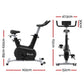 Everfit Exercise Bike Spin Bike Electromagnetic Smart Home Fitness 24-Level Resistance 120kg Bluetooth