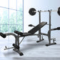 Everfit 8 in 1 Adjustable Weight Bench Press Home Gym Station 200 kg