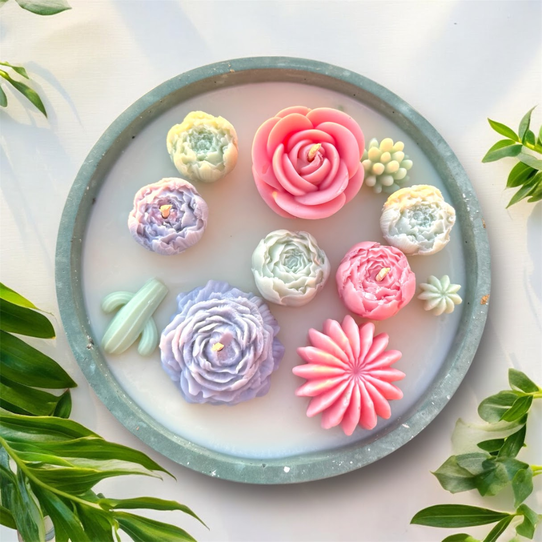 Garden of Flame (Large Concrete Vase)