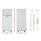 Devanti Portable Air Conditioner 7000BTU 3 in 1 Cooling Unit with Dehumidifier