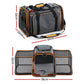 i.Pet Pet Carrier Bag Expandable Foldable Dog & Cat Travel Carrier Airline Approved Portable Kennel