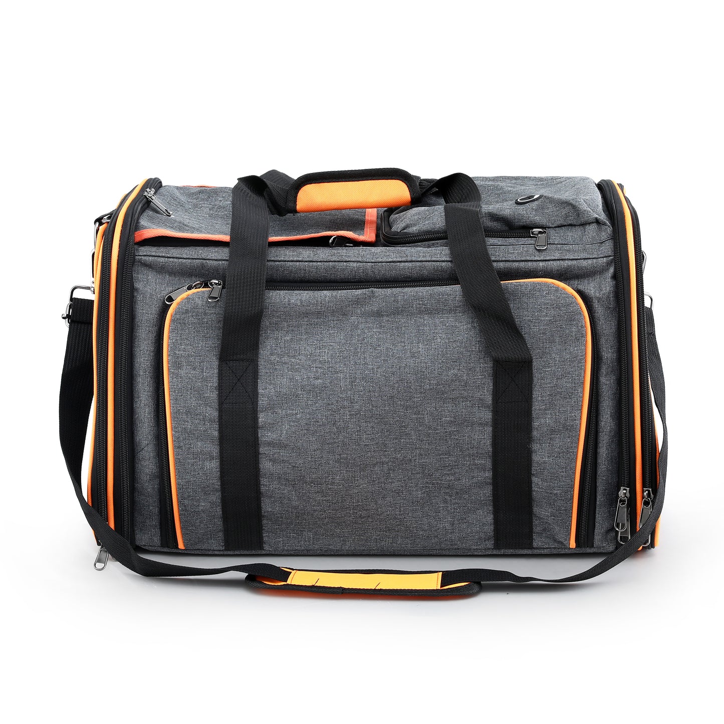i.Pet Pet Carrier Bag Expandable Foldable Dog & Cat Travel Carrier Airline Approved Portable Kennel