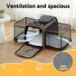 i.Pet Pet Carrier Bag Expandable Foldable Dog & Cat Travel Carrier Airline Approved Portable Kennel