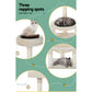 i.Pet Cat Tree 69cm Scratching Post Tower with Bed Hammock & Toys Beige