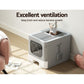 i.Pet Enclosed Cat Litter Box Foldable Hooded Kitty Toilet with Tray & Scoop