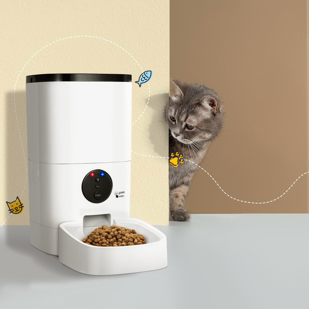i.Pet Automatic Pet Feeder 6L WiFi Smart Dog & Cat Food Dispenser Timer App Control