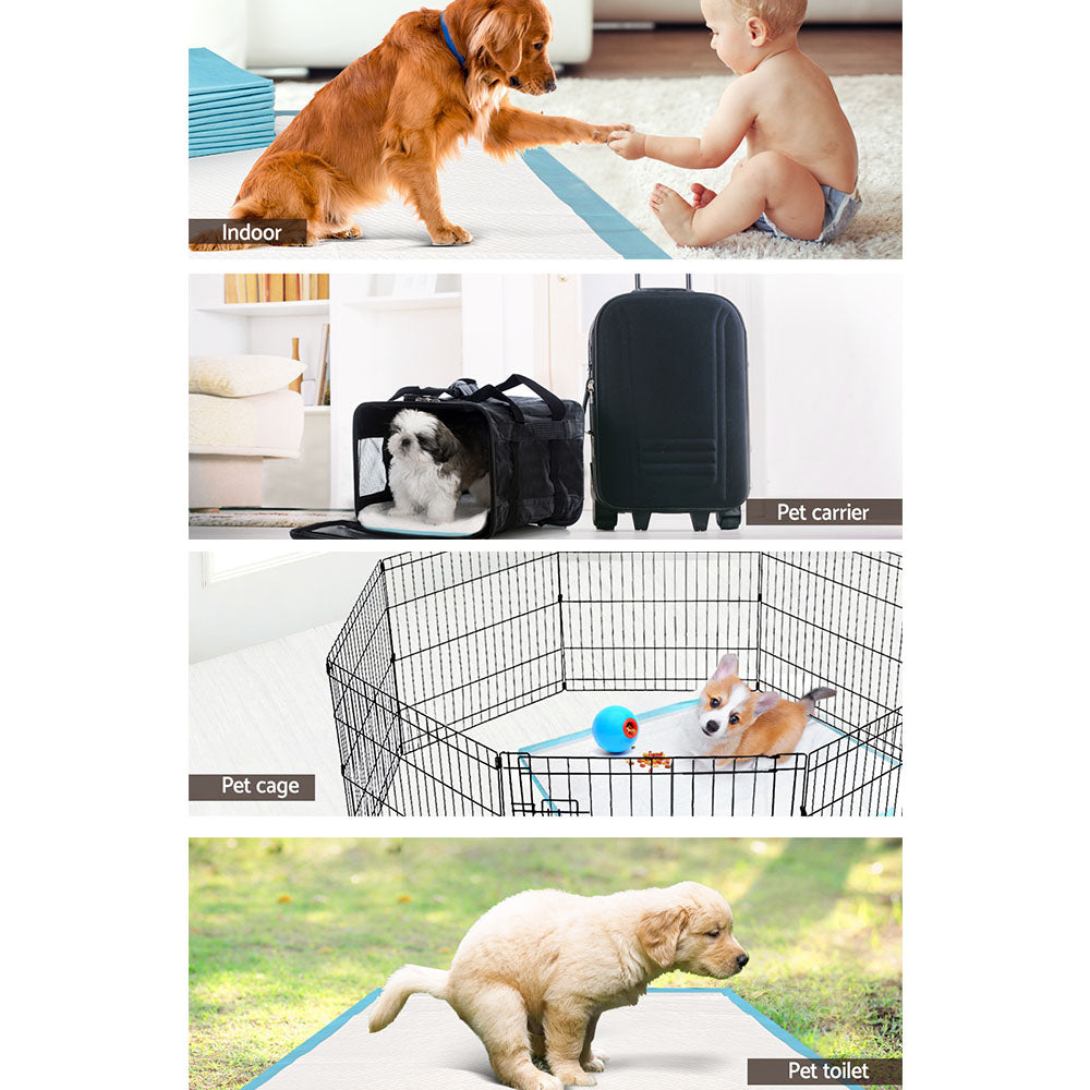 i.Pet Puppy Training Pads 60x60cm Dog Pee Pads Super Absorbent Leak Proof Pet Toilet Pads