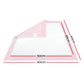i.Pet Puppy Training Pads 60x60cm Dog Pee Pads Super Absorbent Leak Proof Pet Toilet Pads