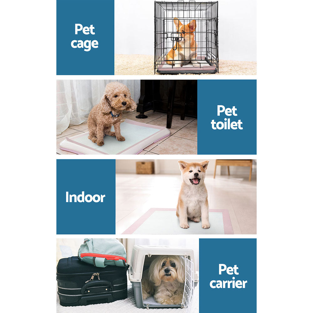 i.Pet Puppy Training Pads 60x60cm Dog Pee Pads Super Absorbent Leak Proof Pet Toilet Pads