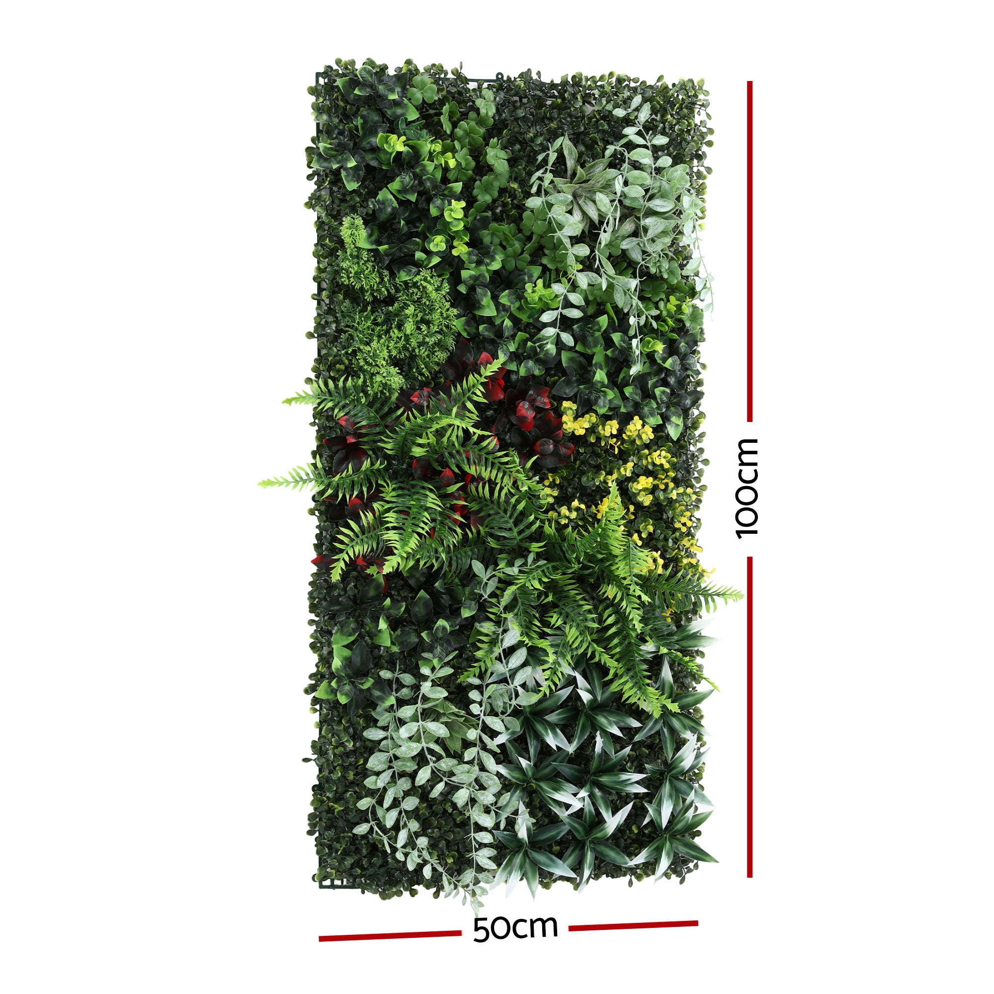 Gardeon Artificial Plant Wall Panel 100 x 50cm Boxwood Hedge Greenery Decor