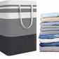 Foldable laundry basket - Large capacity laundry bag - Laundry basket with handles - Laundry hamper for dirty laundry - Suitable for bedroom, bathroom, dormitory
