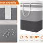 Foldable laundry basket - Large capacity laundry bag - Laundry basket with handles - Laundry hamper for dirty laundry - Suitable for bedroom, bathroom, dormitory