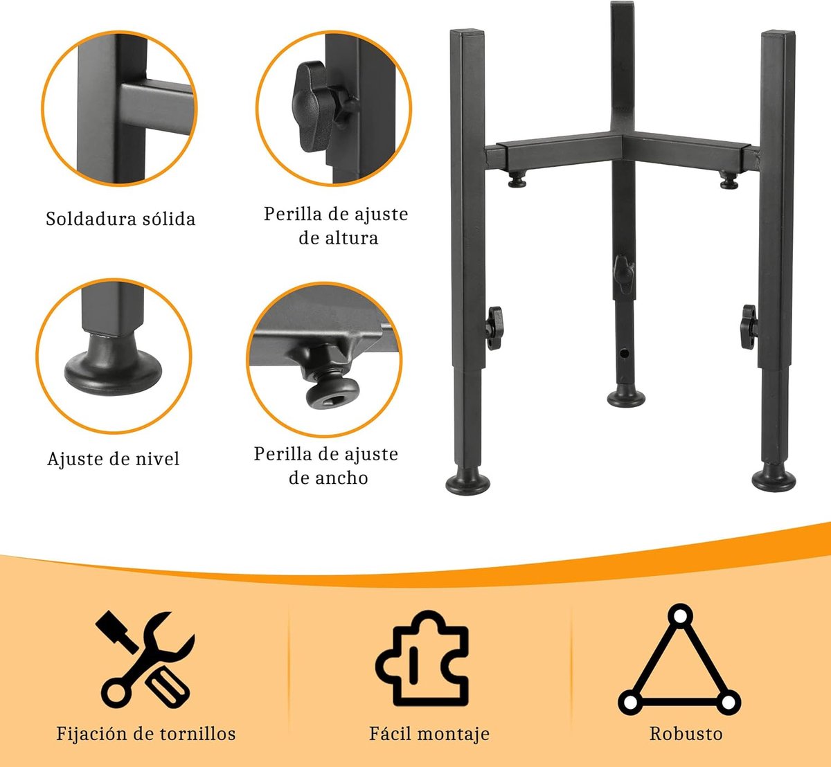 Adjustable Elevated Dog Bowl Stand Metal Raised Pet Feeder Single & Double Holder