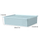 Sock & Underwear Drawer Organizer Storage Bin with Lid