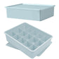 Sock & Underwear Drawer Organizer Storage Bin with Lid