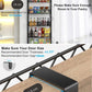 6 Tier Over Door Pantry Organizer Rack with Adjustable Baskets for Kitchen Storage