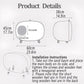 Semi Enclosed Cat Litter Box Drawer Large Cat Toilet with Odour Control Anti Tracking