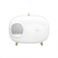 Semi Enclosed Cat Litter Box Drawer Large Cat Toilet with Odour Control Anti Tracking