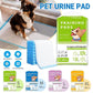 Large Puppy Dog Training Pads Pet Toilet Thickened Pee Pads Mat Indoor Absorbent - M ( 60*45cm) - 50PCS