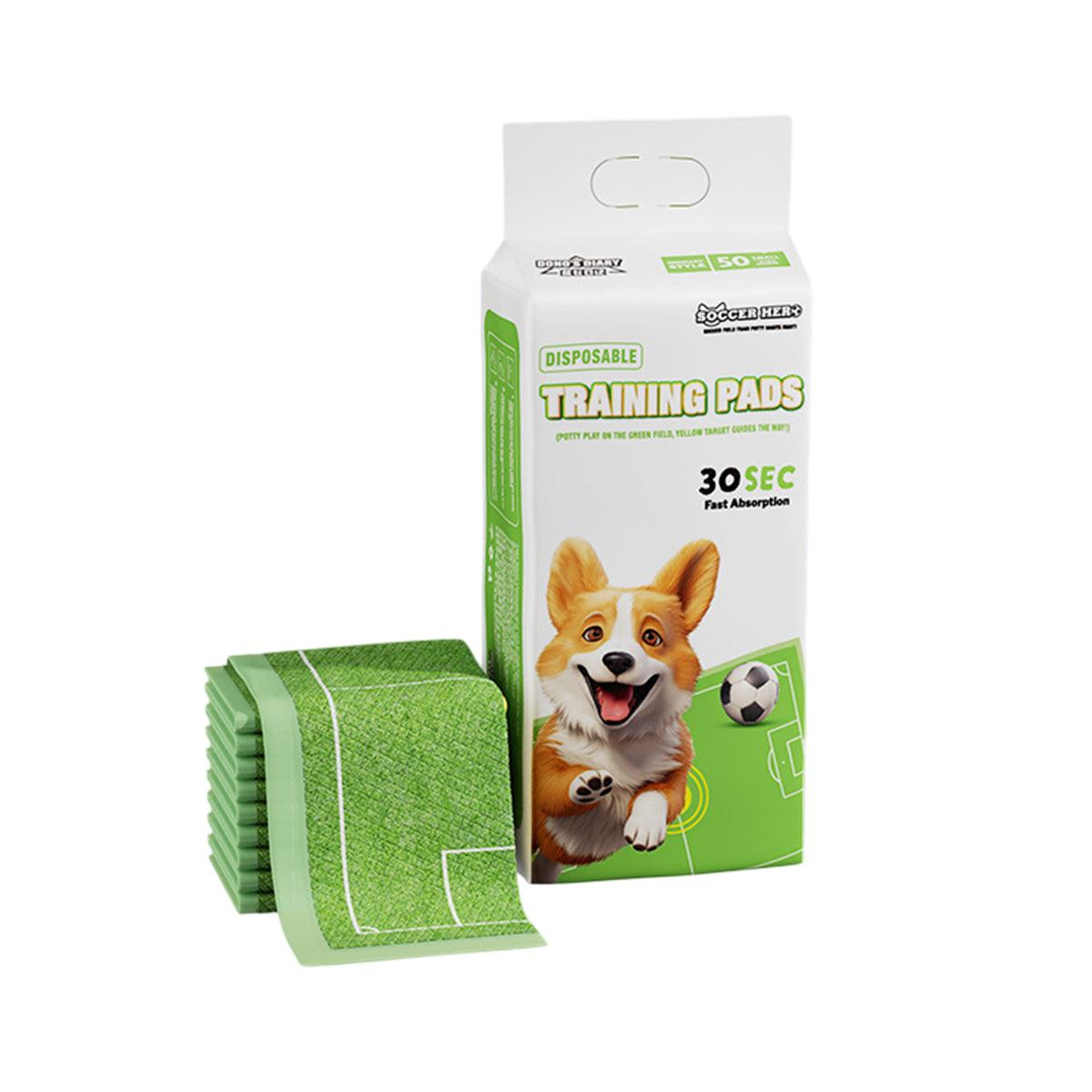 Dog Training Pads Bullseye Urinal Pads Leakproof Puppy Toilet Pads L 15 Pack
