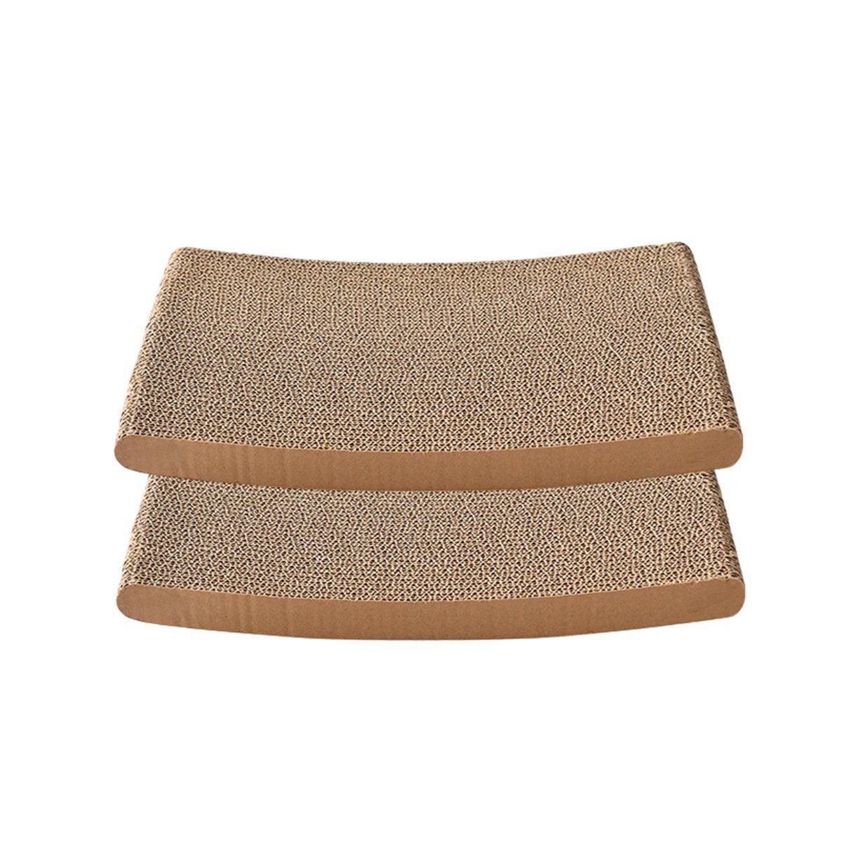 Premium Cat Scratching Board Bed Corrugated Paper Durable All Seasons Cat Toy - Replacement core * 2