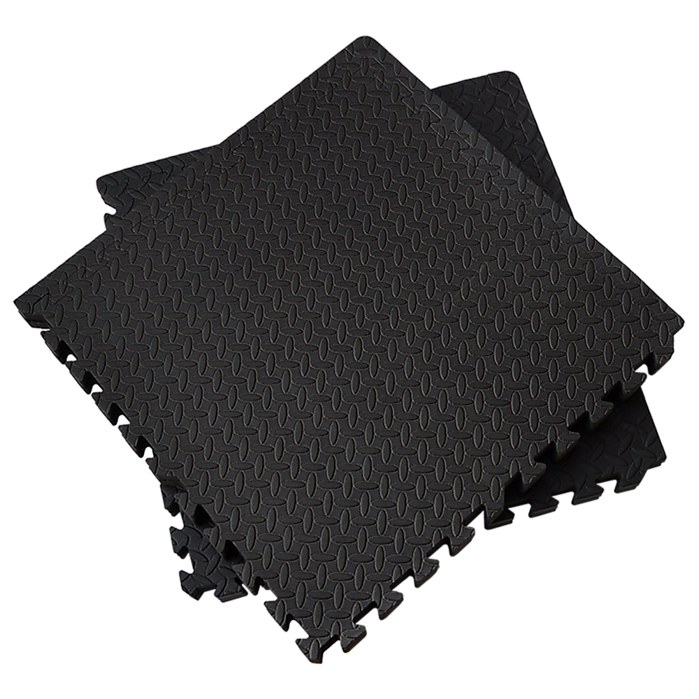 Randy & Travis Machinery EVA Rubber Foam Gym Mat Set 12 Piece 60 x 60 cm 25 mm