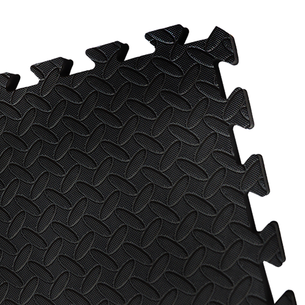 Randy & Travis Machinery EVA Rubber Foam Gym Mat Set 12 Piece 60 x 60 cm 25 mm