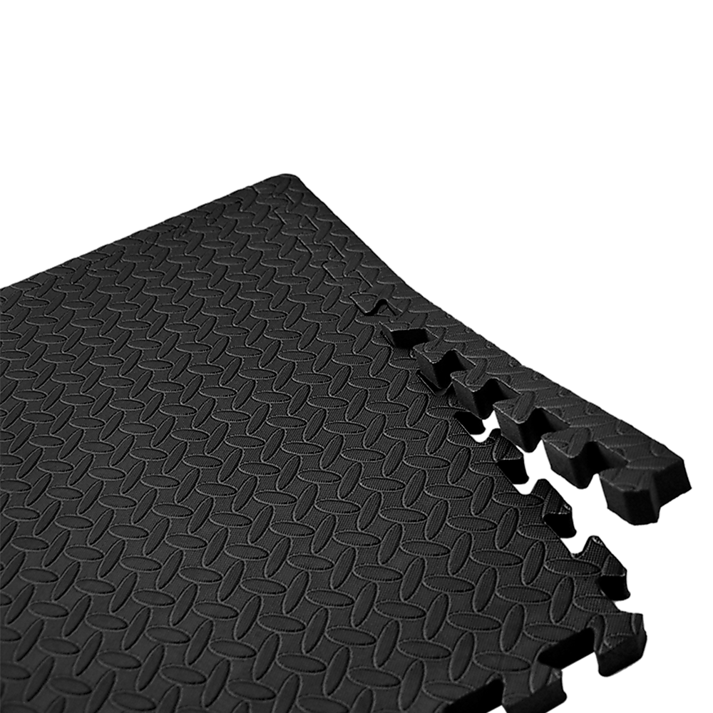 Randy & Travis Machinery EVA Rubber Foam Gym Mat Set 12 Piece 60 x 60 cm 25 mm