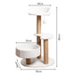 Modern Cat Tree Tower with Scratching Posts & Perches 80cm Cat Condo Furniture