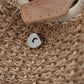 Boho Circle Straw Bag - Stylish Woven Tote with Round Handles, Perfect Beach & Market Bag