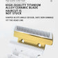 Professional Pet Grooming Hair Clipper Kit Rechargeable Low Noise Dog & Cat Trimmer with Ceramic Blades