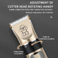 Professional Pet Grooming Hair Clipper Kit Rechargeable Low Noise Dog & Cat Trimmer with Ceramic Blades