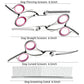 5 Piece Pet Grooming Scissors Kit Stainless Steel Dog & Cat Trimming Set with Thinning Shears