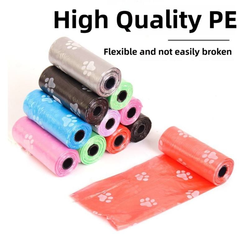 Biodegradable Dog Poop Bags with Dispenser Extra Thick Leak Proof Pet Waste Bags