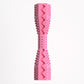 2 Pack Hexagonal Pet Chew Toy Durable Rubber Dog & Cat Teething Stick Dental Toy