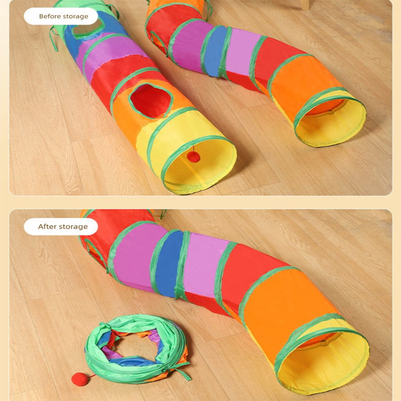 Cat Track Ball Toy – Wave-Shaped Wall Mount Puzzle for Indoor Cats, with Rolling Balls and Suction Cups(Y-shaped)